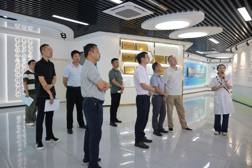 萍乡市综合检验检测认证院来我院调研产业计量工作