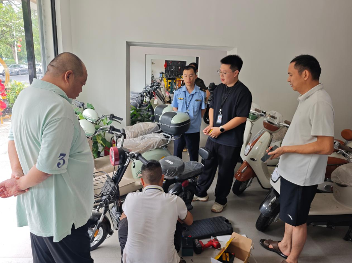 快检“搬”进销售门店 技术赋能排查电动自行车安全隐患——赣州市综合检验检测院全力做好电动自行车专项快检技术支撑